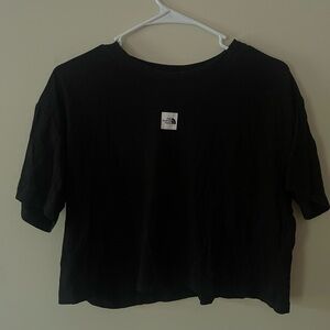 north face crop top